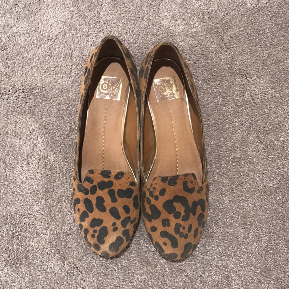 Dolce Vita Leopard Print Loafers